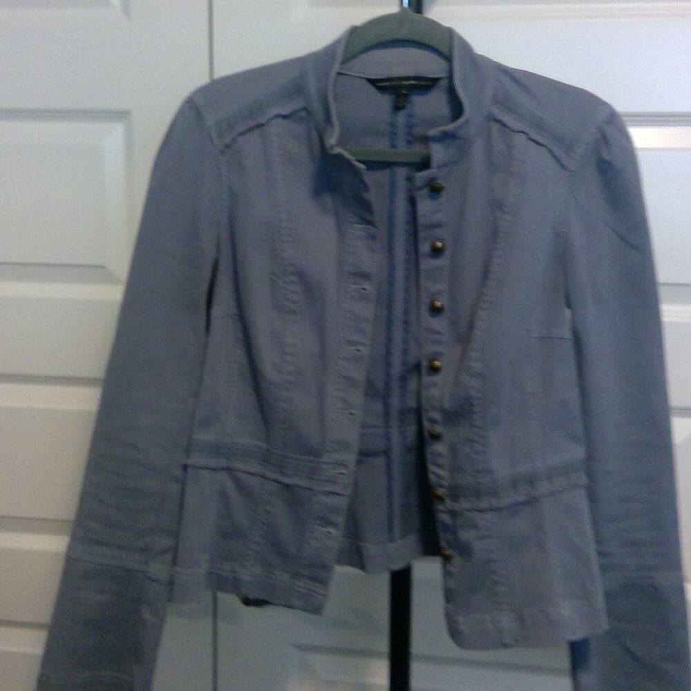 White House Black Market Jacket with Peplum